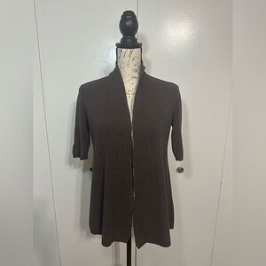 Eileen Fisher Dark Brown Women's Cardigan